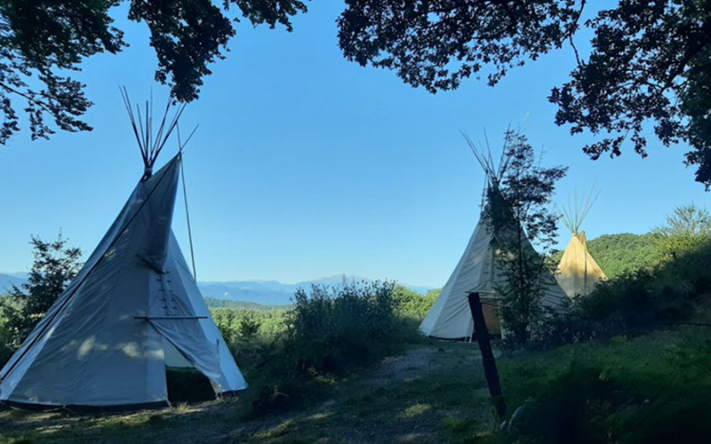 Tipi MyTipi confectionné pour un événement